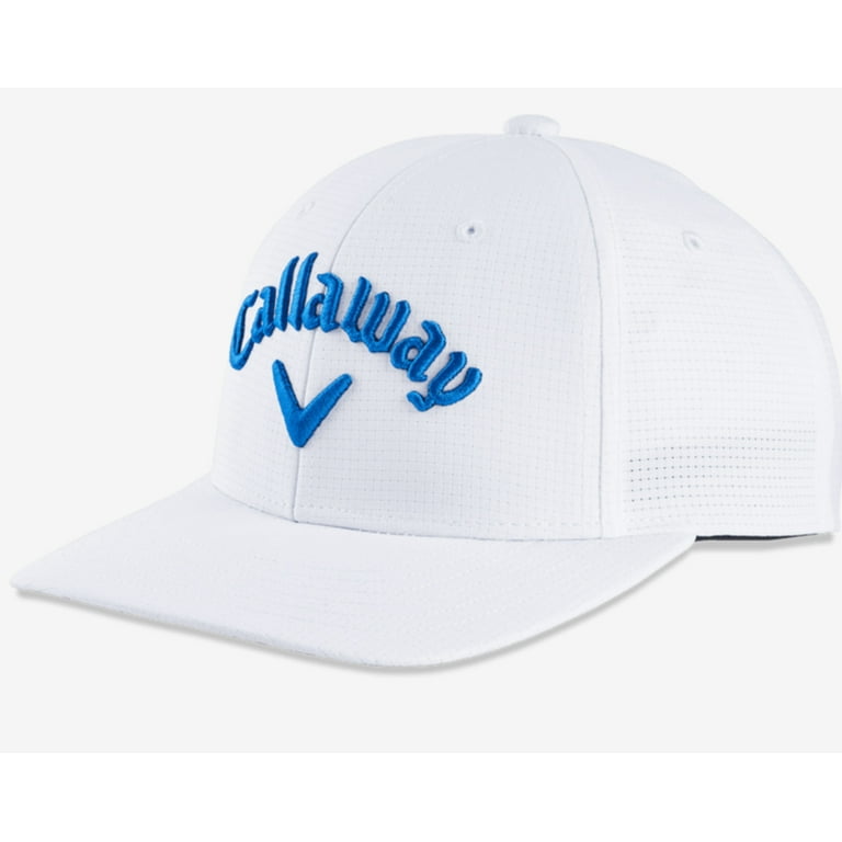 新品 Callaway + CLUBHAUS Cap - White headwear-2024-cg-junior-tour-