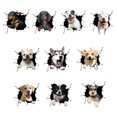 thumbnail image 3 of Refrigerator Sticker Animal Type Statique Animal Fenêtre Autocollant PVC Voiture Fenêtre Décoration PVC Papier Peint, Type 1, 3 of 8