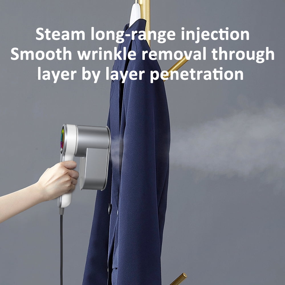 Portable Steamer for Clothes, Handheld Steamer Iron,Ironing Steaming 2 in 1,10s Fast Heating 360° Rotating Nozzle for Home, Dorm, Travel