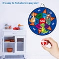thumbnail image 2 of Juego De Tablero De Dardos Grande, Juego De Tablero De Dardos Clásico Para Niños Con 8 Bolas Adhesivas Y Bolsa De Almacenamiento, Gancho Y Ventosa, Regalos Para Niños Speravity FN007107-01, 2 of 6