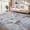 Modern Blue, variant on VUNATE 2'x3' Area Rugs Door Mat Washable Rugs Modern Abstract Entry Rug Neutral Indoor Doormat Soft Carpet for Entryway Kitchen Laundry Room Bathroom Rugs Modern Home Decor Gray