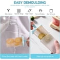 thumbnail image 4 of Moule à Glace, Moulle Esquimaux, Mini Moule a Glace, Glaces à l'eau, Ice Pop Mold Popsicle Sorbet DIY Réutilisable, Moulle Magnum pour DIY Sorbet Yaourts, 4 of 5