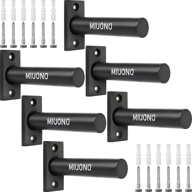 Soporte para discos de pesas MIUONO, 6 unidades, 23 cm, 150 kg