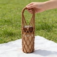 thumbnail image 4 of Bolsa de malla de algodón y lino B Ag Net Sleeve para taza de café, té y leche, funda portátil para taza de mano, funda para botella de agua de viaje, funda para taza para colgar, organización y almac, 4 of 6