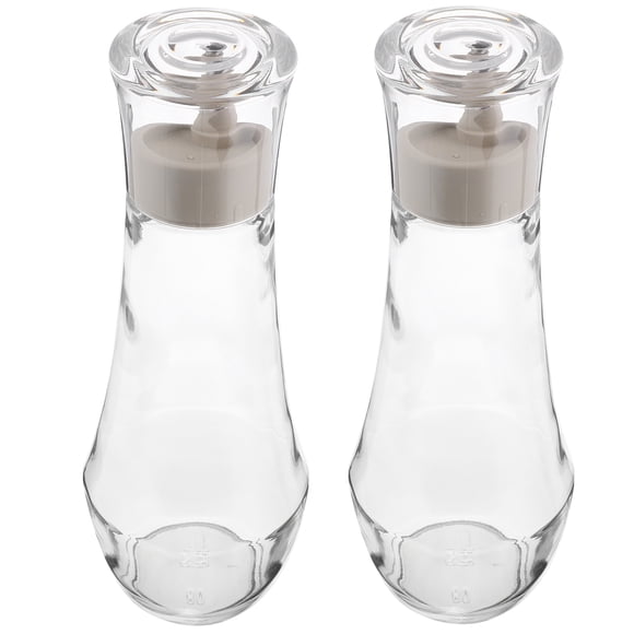 Shampoo And Conditioner Dispenser Mouthwash Dispenser 2Pcs 7.5x2.8x2.8in