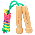 thumbnail image 1 of Jump Rope for Women Men Kids Wooden Handle Jumping Ropes, 1 of 5