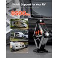 thumbnail image 2 of VEVOR RV Scissor Jacks 6500 lbs 23.4 in RV Stabilizer Leveling Scissor Jacks Set of 2, 2 of 9