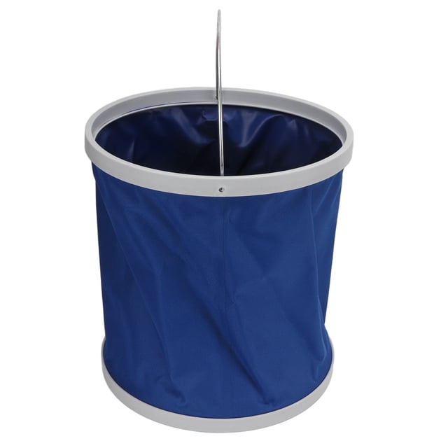 EOTVIA Fishing Bucket 11L Multi Purpose Foldable Waterproof Fishing Bucket For Beach Car Wash Outdoor Storage,Foldable Waterproof Fishing Bucket,Fishing Bucket