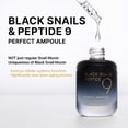 thumbnail image 2 of Serum Farmstay Black Snail & Peptide9 Perfect Ampolla 35 ml, 2 of 9