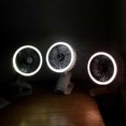 thumbnail image 5 of USB Desktop Fan, Portable Clip Base Fan, Rechargeable Personal Fan, Low Noise Adjustable Fan with L, 5 of 5