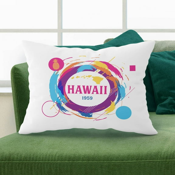 Personalized Hawaii Pillow Case