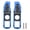 Blue, variant on Riousery Motorcycle Left Right Chain Adjusters Tensioners CNC Aluminum Alloy Replacement Kit for Yamaha YZF R6 2017 2018 2019 2020 High Performance Regulators Black