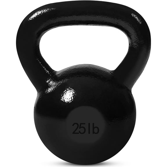 JFIT Kettlebell Weights Cast Iron, 25 LB