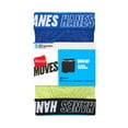 thumbnail image 2 of Hanes Boys Boxer Brief Underwear, 5-Pack, Moves Anti-Chafe, Moisture-Wicking, Assorted, 2 of 7