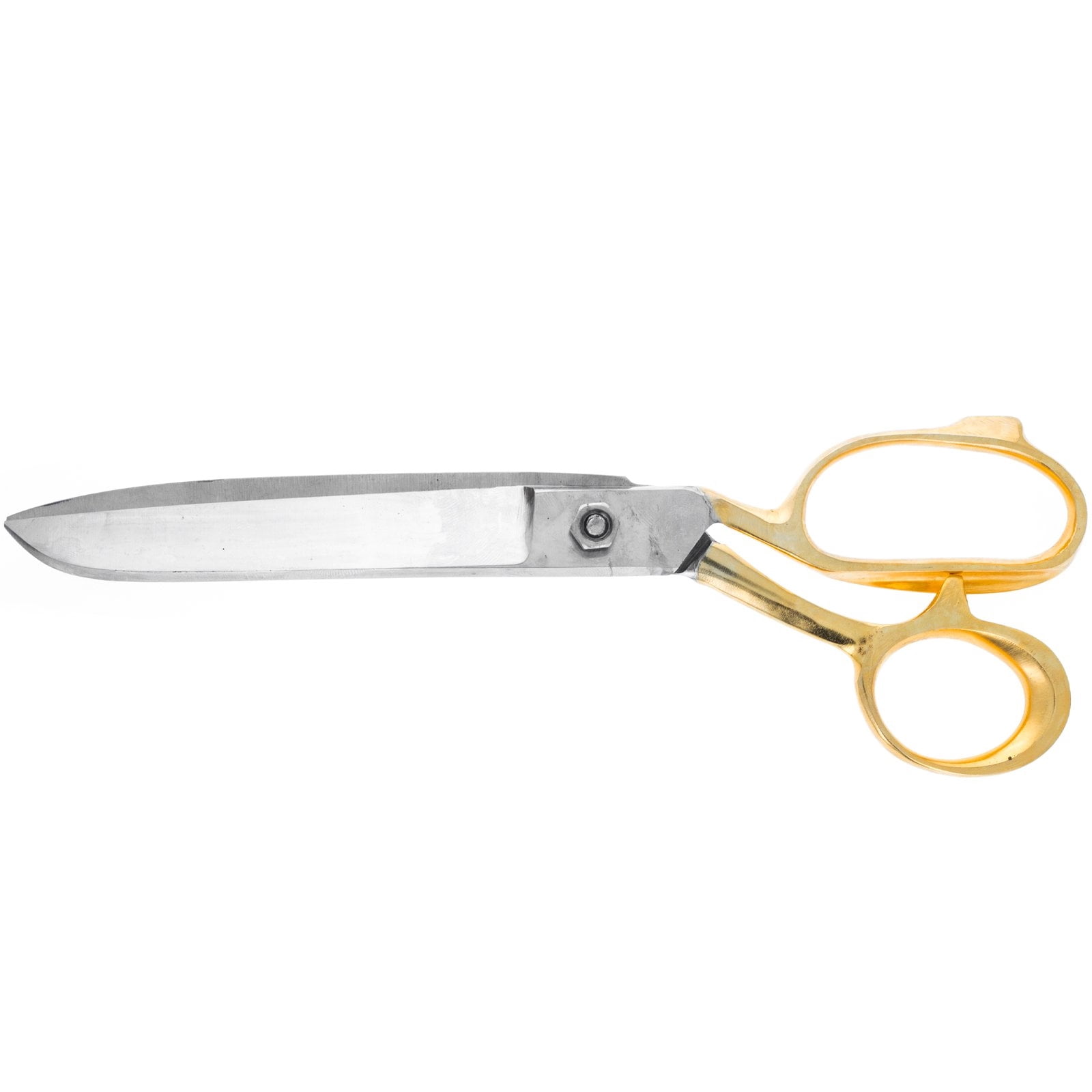 10 Inch ToolTreaux Stainless Steel Heavy Duty Fabric Scissors Sewing Supplies with Gold Handles