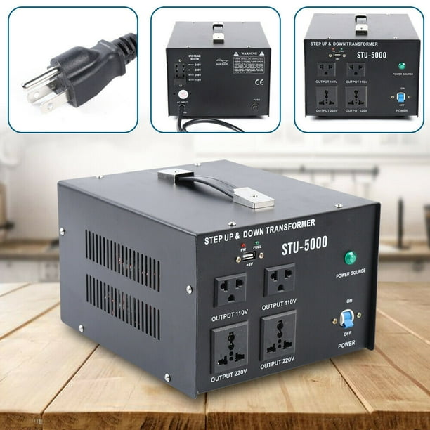 5000W Voltage Converter Electric Power Transformer Step Up/Down Home
