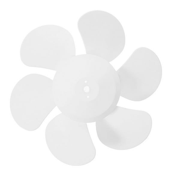 BRIGHTFUFU Cuchillas de ventilador de escape universales, repuesto de ventilación de baño, hojas de ventilador de refrigeración de plástico para ventiladores de pedestal y mesa de 8 pulgadas