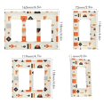thumbnail image 2 of Yayeee Rocker Switch Wall Plate 1-Gang 4.6"x2.9" Home Decorative Outlet Cover, Minimalist Geometric Pattern, 2 of 6