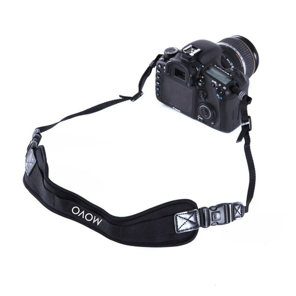 Movo Photo NS2 ShockAbsorbing Padded Neoprene Camera Neck Strap with