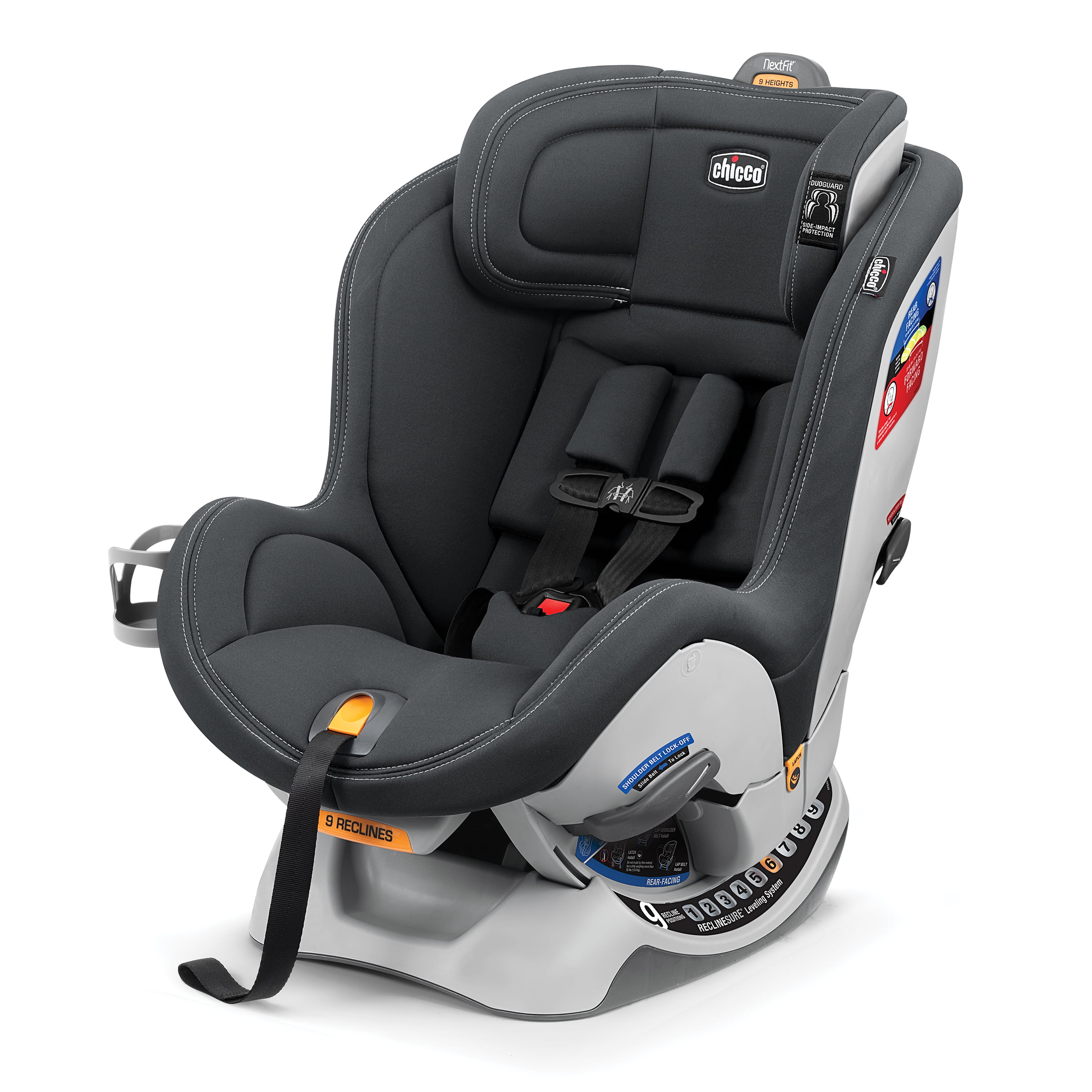 Chicco NextFit Sport Convertible Car Seat, Graphite - Walmart.com