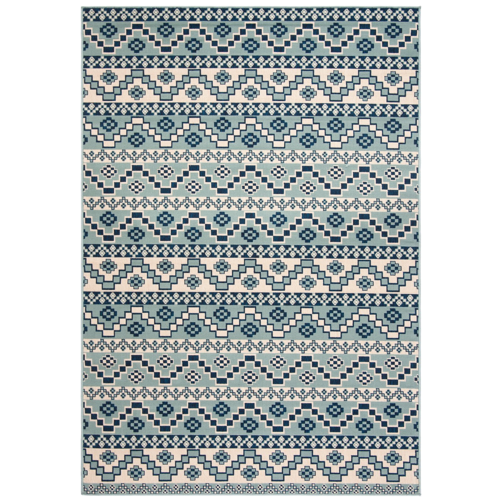 SAFAVIEH Veranda Luwig Southwestern Indoor/Outdoor Area Rug, 5'3