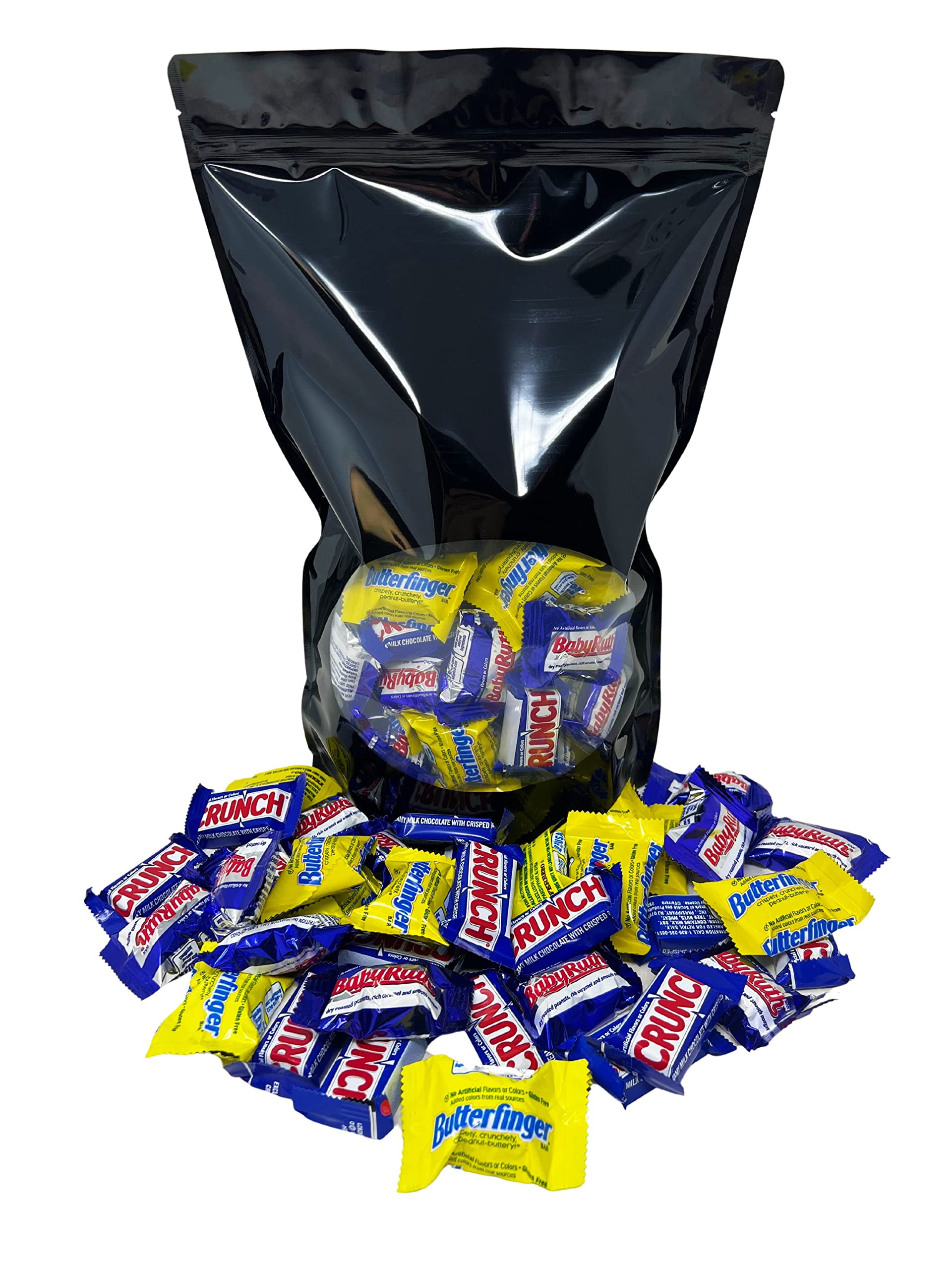 Holiday Special Fun Size Chocolate Assortment - 3 lb - Butterfinger, CRUNCH and Baby Ruth Fun Size Chocolates - Mini Ferrero Candy Bar Favorites Bulk Mix - Individually Wrapped, 48 oz.