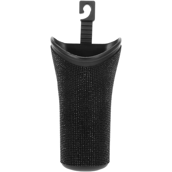 UPGRATOR 1Set Auto Accessories Interior Umbrella Cup Holder for Car Black Plastic