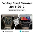 thumbnail image 3 of SNATEEN 12.3 inch Touch Screen Car Radio for Jeep Grand Cherokee 2011-2017 GPS Navigation Multimedia Video DVD Carplay Stereo Receiver Head Unit, 3 of 10