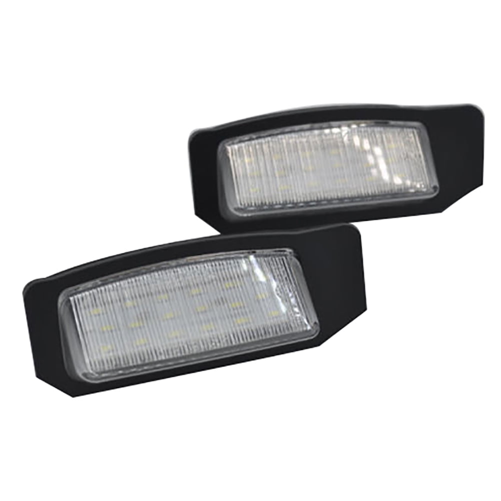2pcs DIY High Brightness LED Number License Plate light Lamp for Mitsubishi Outlander TAPDRA Spare Part
