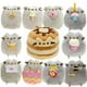 thumbnail image 2 of Juguete de peluche gordo gris gordo gato de la suerte juguete de peluche gris muñeca de gato juguetes de peluche, 2 of 5