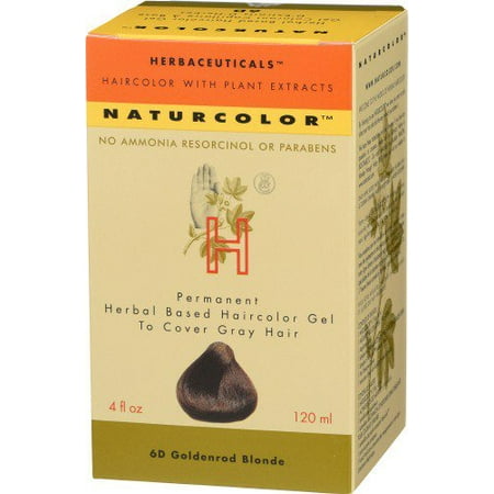 6D Goldenrod Blonde Hair Dye Naturcolor 4 fl oz (The Best Box Hair Dye For Blonde)