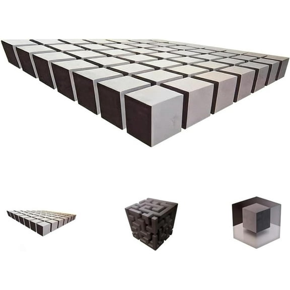 Impossible Corners  Wall Art That Reshapes Reality, 3D Wall Art Illusion Corner Wall Decal, 3D Optical Illusion Corner Wall Decal for Living Room, Office, Gallery Space Optical Illusion Wall Art