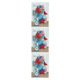 thumbnail image 1 of Injueey Pintura de diamantes de Navidad cuadros de diamantes de imitación decoración de pared de Año Nuevo dibujos animados de Papá Noel Tipo 9 3piezas, 1 of 6