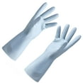 thumbnail image 4 of Household Cleaning Gloves, Reusable Kitchen Washing Gloves PVC  for Bathroom L,M,S, 4 of 7
