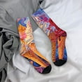 thumbnail image 5 of Logiee Trio Of Dripping Cones Print Adult Socks for Men & Women,Calf Socks, Ankle Socks,Boots Socks,Breathable Casual Sock,Unisex Crew Socks, 5 of 6