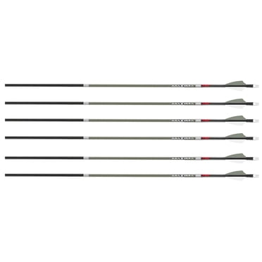 Carbon Express Maxima RED .400 Arrows 6-Pack - Olive Drab