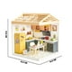 thumbnail image 4 of Juguete Casa en Miniatura Cocina con Muebles, Accesorios y Efecto de Luz Nocturna, 4 of 5