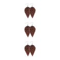 thumbnail image 3 of QualitChoice Leopard Print Earrings Body Decoration Water Drop Ear Dangles Birthday Gift Type 16 3Set, 3 of 6