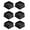 2 inch square 6 pack, variant on 6Pcs Bed Lifters Adjustable Bed Furniture Risers Enhancement Block Heavy Duty Bed Lifts Risers for Sofa, Bed, Table