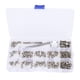 thumbnail image 4 of Kit de tornillos y remaches de aleación de Zinc, decoración artesanal, 7x9MM, para pulseras de cuero, collares para perros, bolsos, ropa y zapatos, 4 of 8