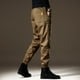 thumbnail image 3 of Pantalones cargo estilo harén de calle para hombre, pantalones emo multibolsillos a la moda para hombre, pantalones holgados Y2k nuevos de nailon para senderismo, pantalones harén de camuflaje azul ma, 3 of 5