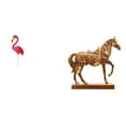 thumbnail image 1 of Estatua De Caballo De Hadas Con Flamenco Para Jardín, Adorno De Resina, Escultura Para Vacaciones, Primavera, Patio, Decoración Del Hogar, Oficina, Accesorios De Animales, 1 of 8