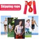 thumbnail image 3 of Sywqhk Cuerda de saltar profesional para contar la cuerda de saltar de PVC para deportes de fitness (rosa roja) Sywqhk Alta Calidad, 3 of 9