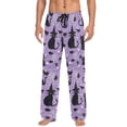 thumbnail image 7 of FORMRS Mens Pajama Pants with Pockets Sleepwear Lounge Bottoms Sizes S-2XL, Halloween Cats, 7 of 7