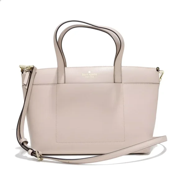 Kate Spade New York Purse Patrice Satchel (Warm Beige)