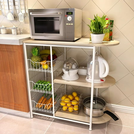 3 Tire Home Kitchen Baker Rack Utility Microwave Stand Storage 3 Tire Home Kitchen Baker Rack Utility Microwave Stand Storage Workstation