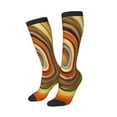 thumbnail image 2 of Balery Colorful Swirl Fun Novelty Socks Men'S Women'S Crew Socks Funny Crazy Novelty Socks Quirky And Cool Socks, 2 of 9