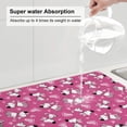 thumbnail image 6 of Kdxio Love Dog for Dish Drying Mat,24*18 inch Absorbent Dish Drainer Kitchen Counter,Large Size Dish Drying Pad for Countertops,Draining Racks, 6 of 9