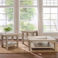 thumbnail image 2 of Solano 3-piece Square Coffee Table Set Weathered Mango, 2 of 11