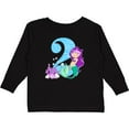 thumbnail image 3 of Inktastic Second Birthday Mermaid Girls Long Sleeve Toddler T-Shirt, 3 of 5